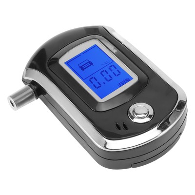 Professional Digital Breathalyzer With LCD Display For Driving Safety ERT
