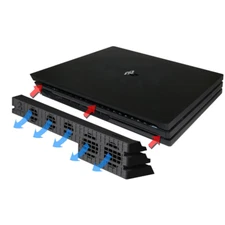 External USB Cooling Fan for PS4 Pro Gaming Console Black
