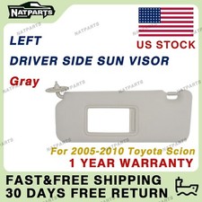Left Driver Side Sun Visor Wo Light Fits For2005-2010 Toyotascion7432021150b0