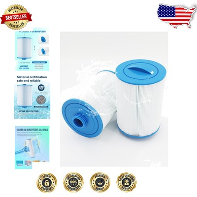 High Efficiency Spa Filter 2 Pack - Durable & Washable for Unmatched Performance