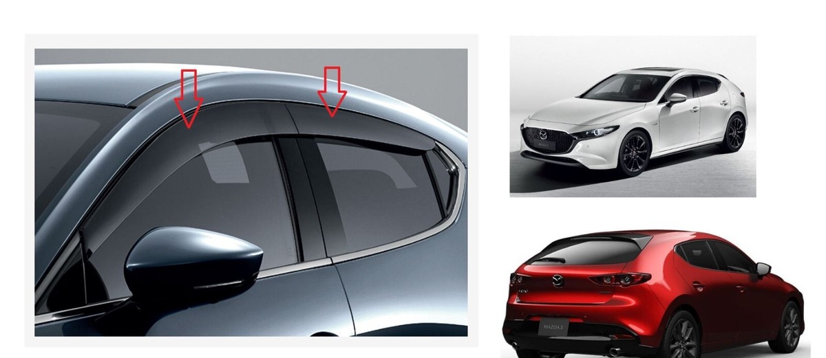 Genuine) BEMFV3700 Mazda 3 (5-Door,Hatchback) 2019-2025 Acrylic