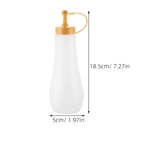 6 Pcs Sauce Dispenser Condiment Dispenser Squirt Bottle Dispenser - Picture 4 of 12