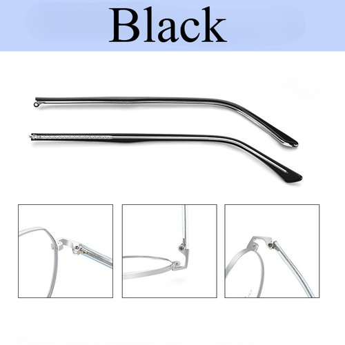 1 Par de Gafas Brazo Pierna Repuesto Metal Anteojos Marco Templo Brazos Accesorio - Imagen 14 de 18