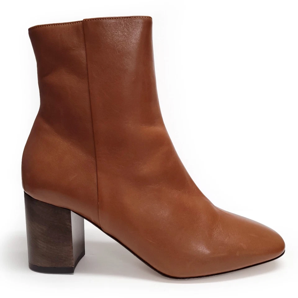 Botas Club Monaco, botas Payton para mujer, marrón castaño, talla 8,5, precio de venta sugerido por el fabricante: $350 Foto 3 de 4