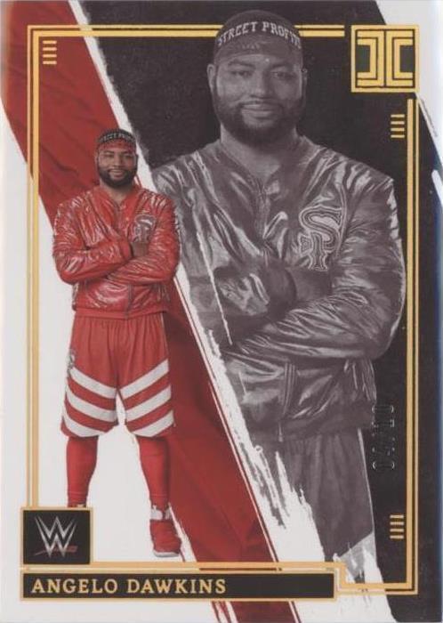 2022 Panini Impeccable WWE - Angelo Dawkins #24 Holo Gold /10 for sale ...