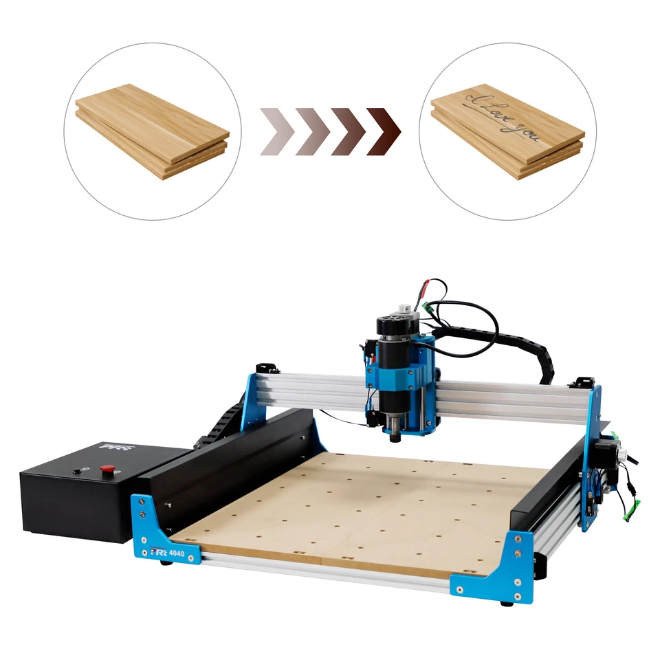 USB 3 Axis CNC 4040 Router Engraving Machine Engraver Milling Machine GRBL 500W - Image 4 of 4