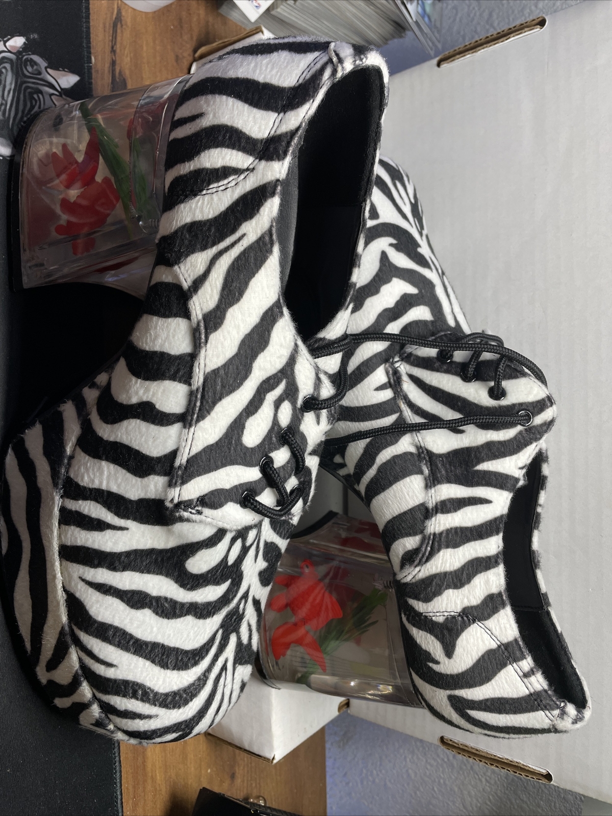 Pleaser Funtasma Floating Fish Heels Pf 