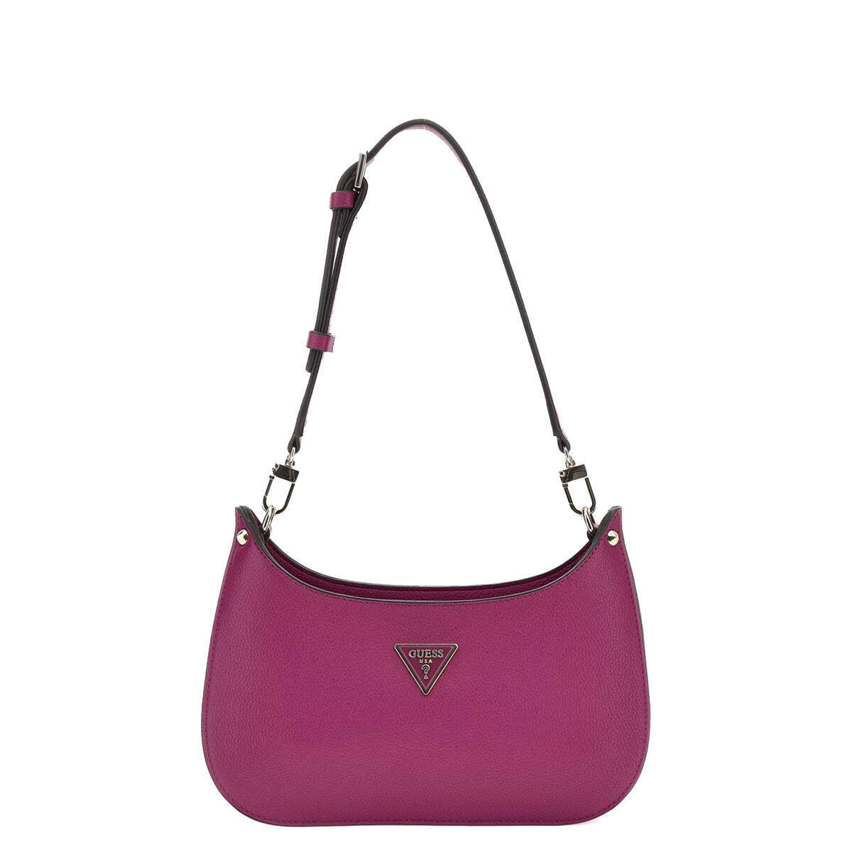 NEW Guess Mini Borsa a spalla Meridian con borchie Boysenberry