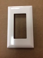1 Wirecon Side Clip Switch Plate Cover White Mobile Home Parts