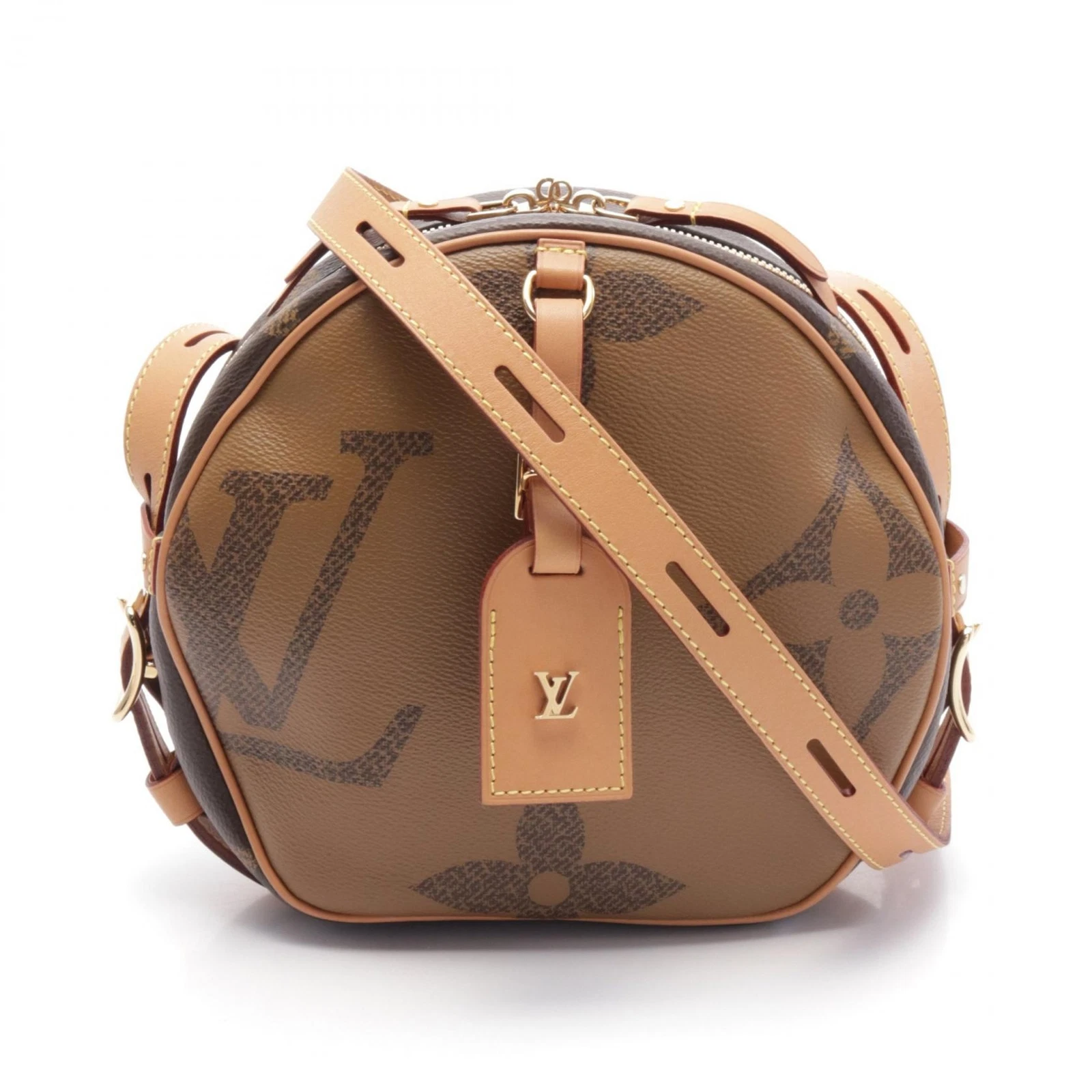LOUIS VUITTON（LV） Borsa a tracolla Louis Vuitton Boite Chapeau Souple M44604 monogramma gigante usata LV