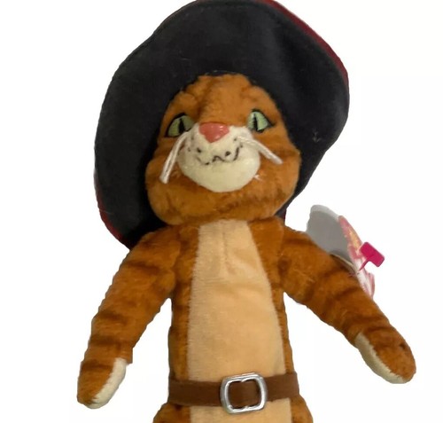 2 Movies In 1 DVD-Shrek 2+Puss In Boots INCLUDES Puss In Boots Ty Beanie Baby! - Picture 11 of 15