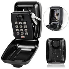 12-Digit Combination Password Key Lock Storage Case Box Home Outdoor Security US