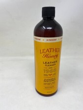 Leather Honey Leather Cleaner: Non-Toxic Leather Care Made in the USA 16FL