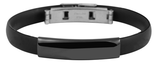 ID Friendship Bracelets Leather Bracelet With Engraving Bangle Various Models - Picture 44 of 78