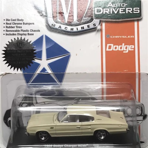 M2 1:64 1966 Dodge Charger HEMI Defective Box Collector Car - Picture 2 of 2