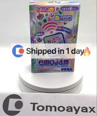 SEGA FAVE Emojam Cosmic Blue, Tragbarer Bluetooth Lautsprecher, LED-Licht