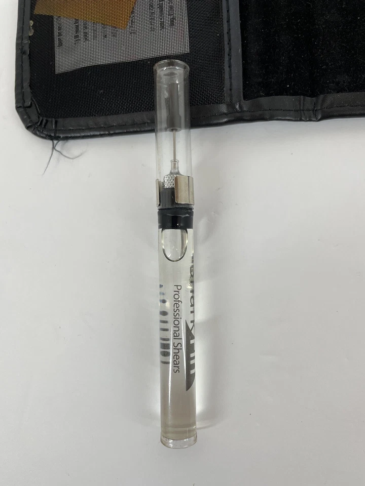 Kit de tijeras de peluquero estándar de aleta de tiburón 1 par con accesorios Foto 3 de 4