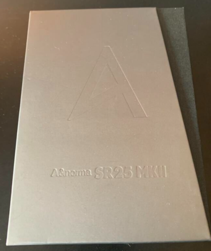 Astell & Kern A&norma SR25 Moon Silver Digital Portable Music Player Excellent+3 - Picture 1 of 9