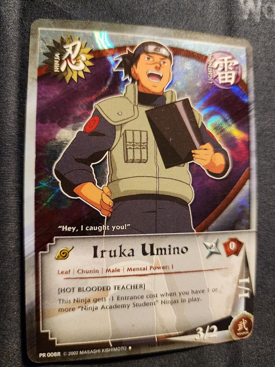 Iruka Umino (Childhood) - N-708 - Common - 1st Edition - Foil - Naruto CCG  Singles » Foretold Prophecy - Goat Card Shop