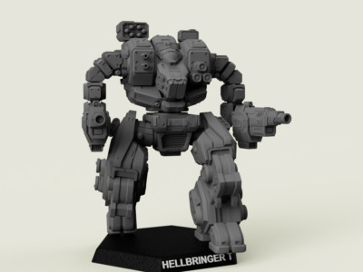 Battletech Miniatures - Hellbringer (Loki) T - ilClan Recognition Guide ...