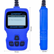 Autophix V007 Car Obd2 Scanner Diagnostic Tool Epb Oil Reset All System For Vw