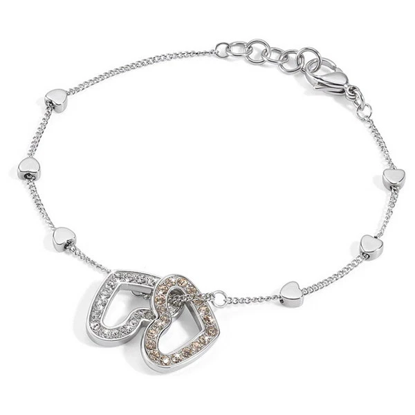 Anillos de bisutería de acero inoxidable de cristal