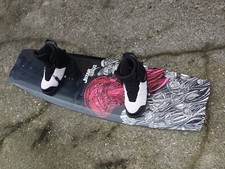 Wakeboard Jstar Lidberg 141 x 42cm inkl. CWB Board Co Boots Kite Bord Kitesurfen