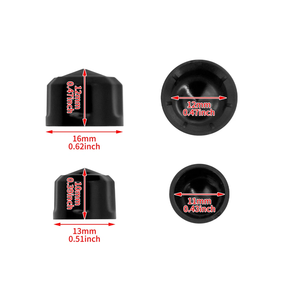 Conjunto de tampa de parafuso de motor corte diamante preto ajuste para Harley Touring Softail - Imagem 2 de 4