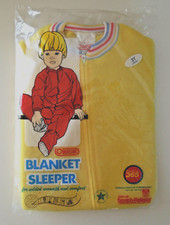 OBION BLANKET SLEEPER SIZE 3T LARGE - 100 FLAME RETARDANT POLYESTER - MISB