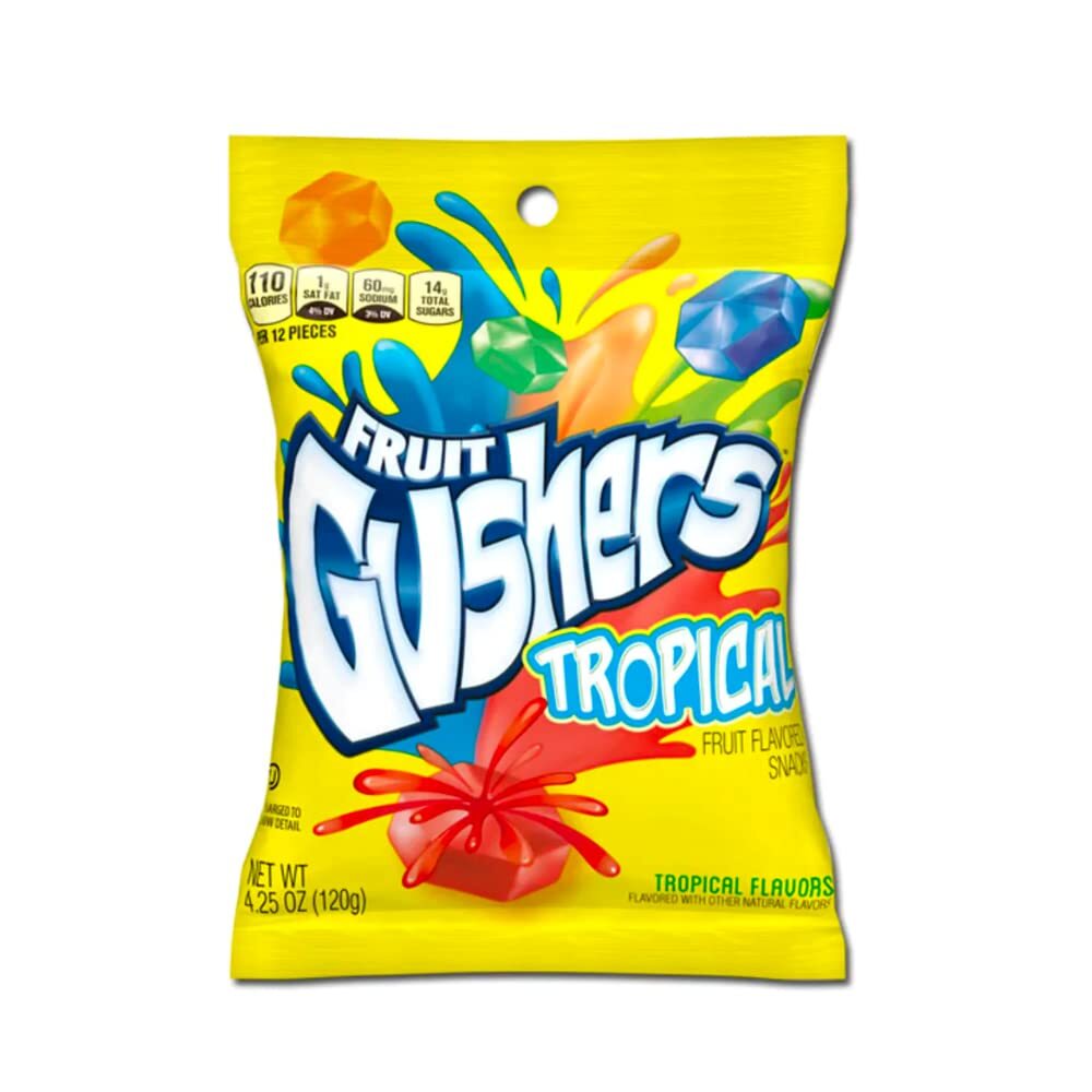 Gushers 1ml フルガラスCNP THXE H4CBH CRDH2 Gushers Tropical Fruit Snacks, 4.25 oz (Pack of 1) | eBay
