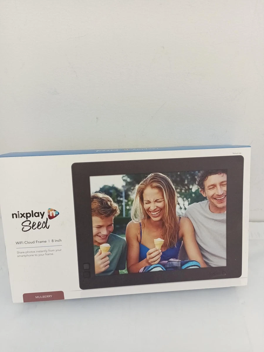 Nixplay seed 8 inch wifi digital on sale photo frame
