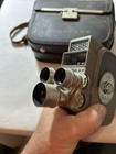 VINTAGE KEYSTONE K-4C 8mm film camera ELECTRIC EYE TRIPLE LENS MODEL WITH CASE — photo 7