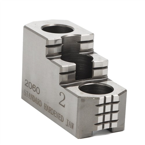 Set 3 pezzi ganasce mandrino tornio acciaio seghettato mandrino rigido per Kitagawa 8" B-208 US - Foto 11 di 12