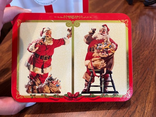 Coca Cola 1994 Limited Edition Playing Cards Collectible Tin & 2 Unopened Decks - Picture 5 of 6