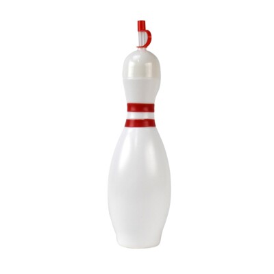 Novelty Bowling Pin 24oz Water Bottle Drink Sippy Travel Cup Funny Bowl Gag Gift Novelty Bowling Pin 24oz Water Bottle Drink Sippy Travel Cup Funny Bowl Gag Gift