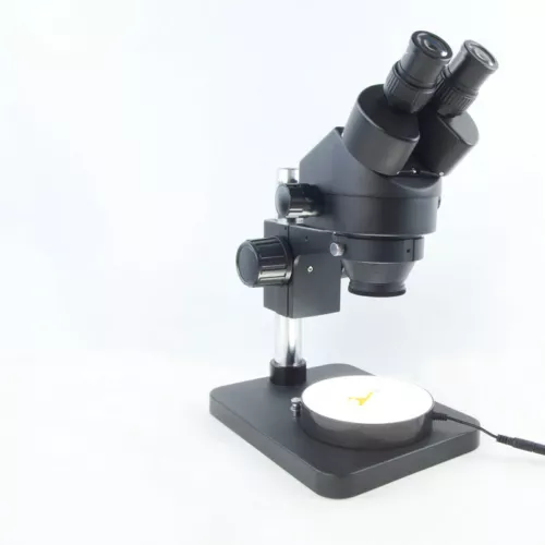 100V-240V Adjustable Brightness LED Ring Bottom Light Source Stereo Microscope - Bild 10 von 12