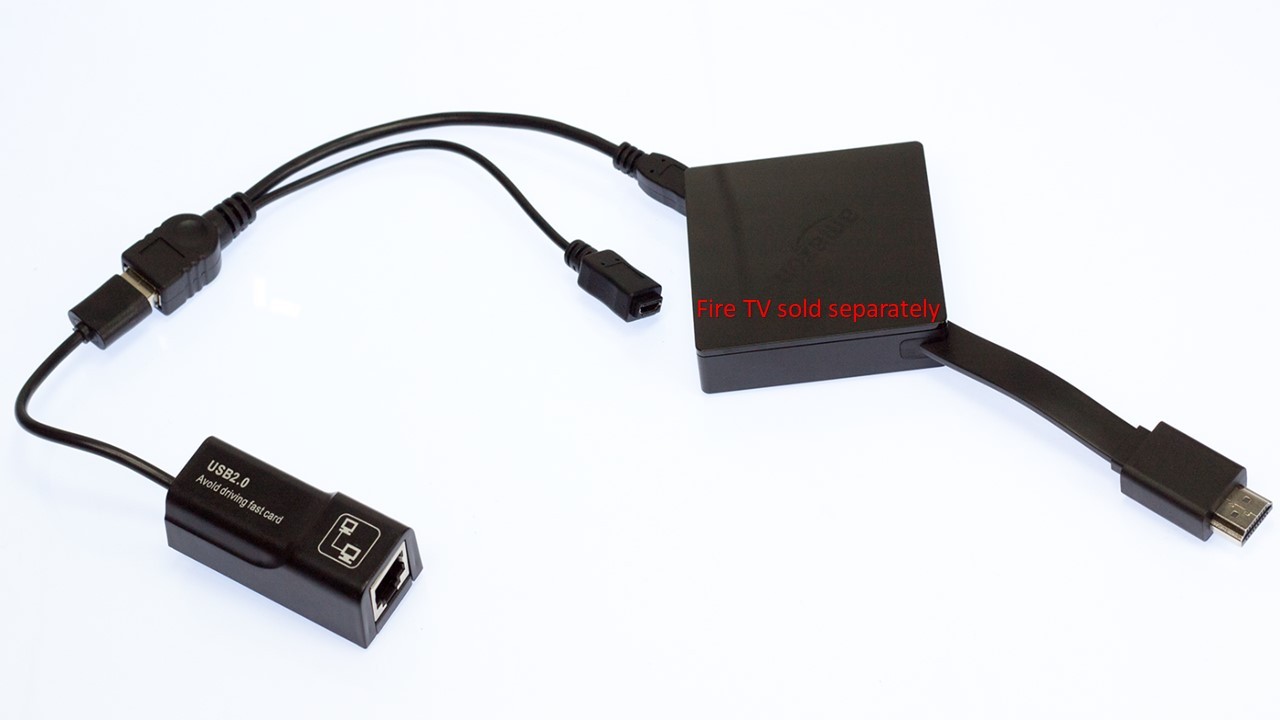 LAN Ethernet Adapter For FIRE TV 3 Or STICK GEN 2 Or 2 Stop Buffering Plug  And Play Reduce WiFi Bandwidth - AliExpress