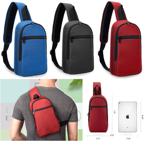 Bolsa Transversal de Pecho para Hombre y Mujer Mochila Sport de Viaje  Senderismo | eBay