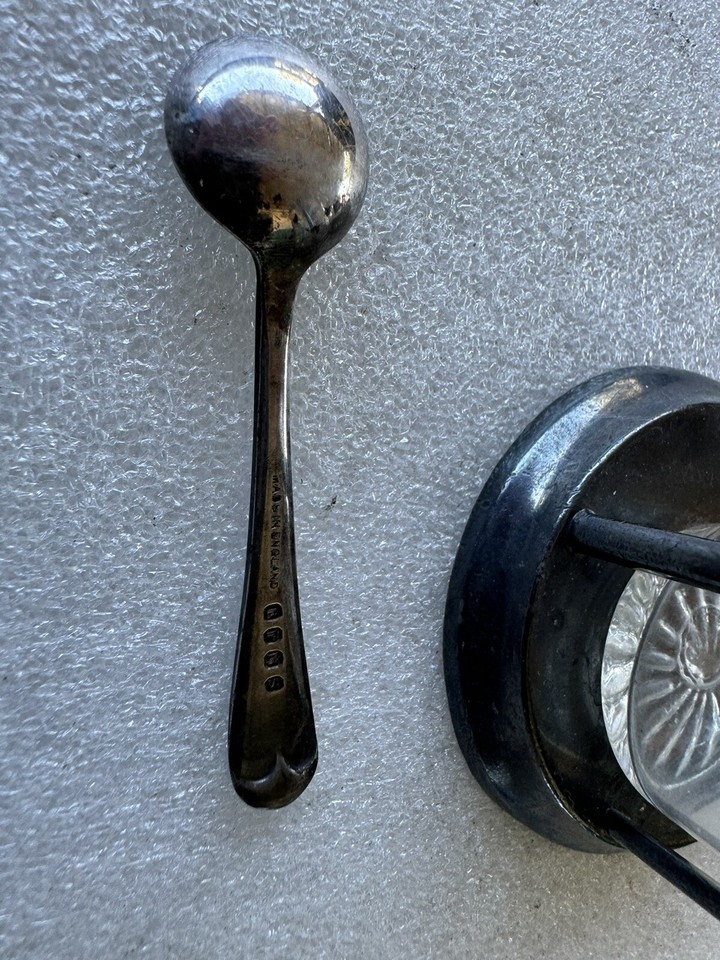 Hotel Iroquois Silver Creamer With Spoon eBay