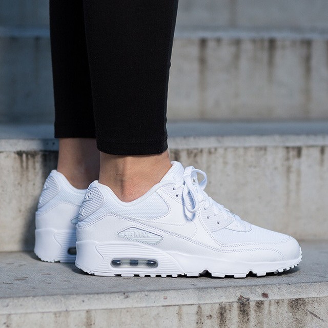 air max 90 mesh white