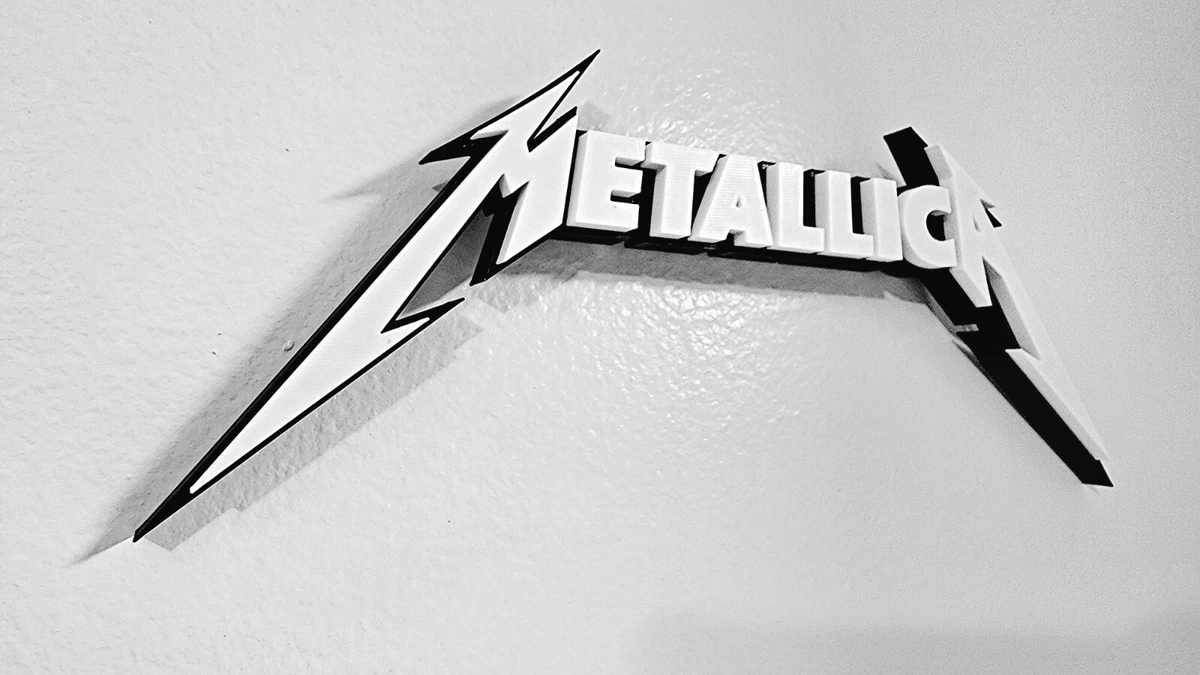 METALLICA 72 Seasons Vinyl Sticker/Decal - 4x2.5 Inch "M" Logo Sticker