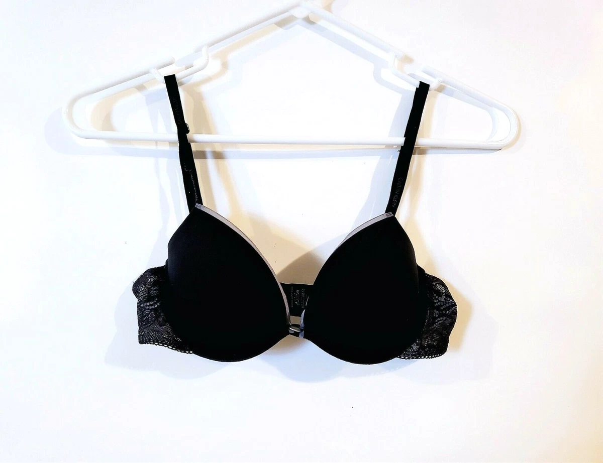 32A Calvin Klein Naked Glamour Add-a-Size Push Up Bra with Lace F3318