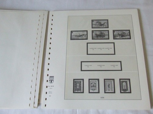 LINDNER ISLE OF MAN 1973-83 ILLUSTRATED & HINGELESS 18 RING STAMP ALBUM PAGES - Picture 3 of 7
