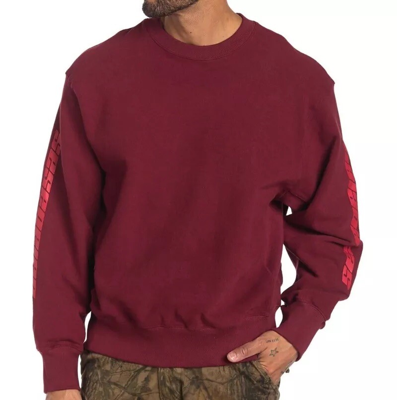 YEEZY SEASON 4 Calabasas Pullover Crewneck Sweatshirt Scorpio Red Size XS  NEW | eBay
