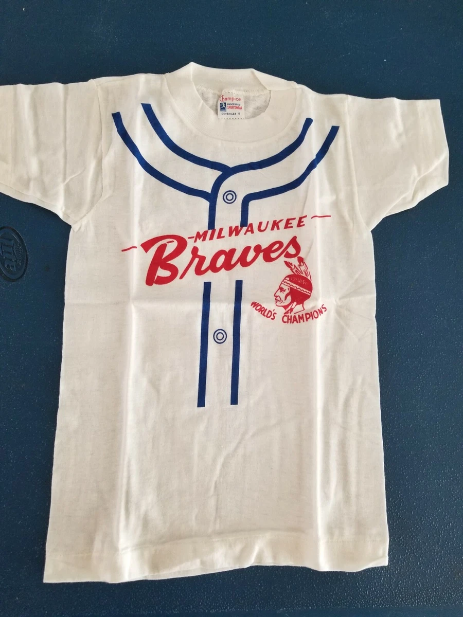 1957 milwaukee braves jersey