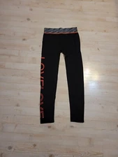 Soho Girls Medium Leggings Womens Black And Gray