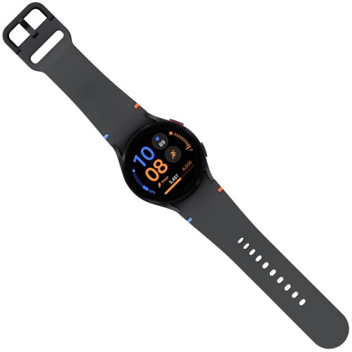 Samsung Galaxy Watch Fan Edition 40mm Bluetooth (R861) Armor Aluminium, Schwarz - Bild 4 von 7