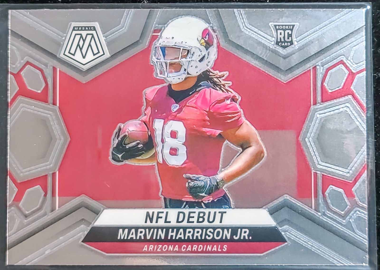 2024 Panini Mosaic Football Base Rookie NFL Debut Marvin Harrison Jr. RC