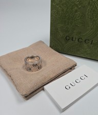 Gucci Ghost Silver Ring 11mm (11) 125443533