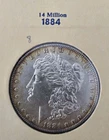 1884 $1 Morgan Silver Dollar